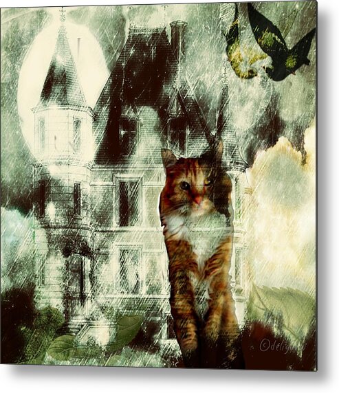 Animals Metal Print featuring the digital art Man of the House by Delight Worthyn