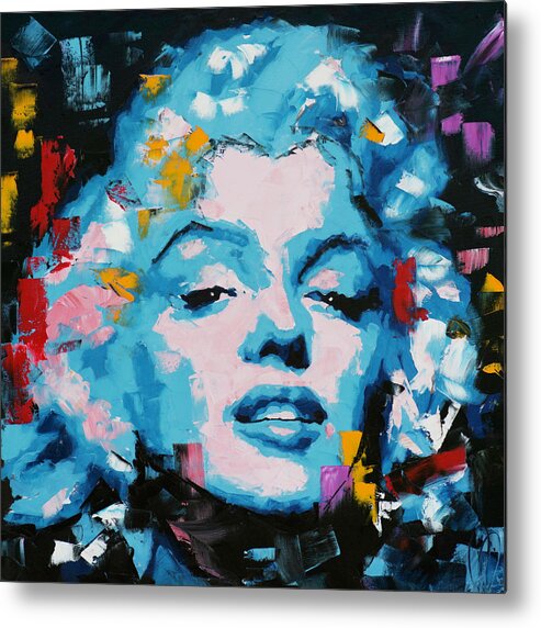 Marilyn Monroe Metal Print featuring the painting Marilyn Monroe by Richard Day