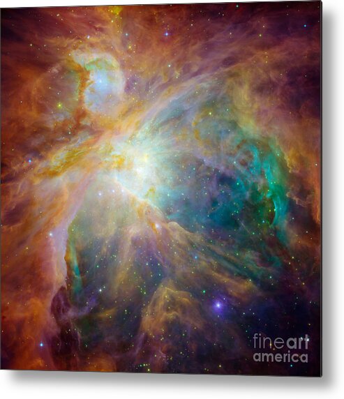 Orion Metal Print featuring the photograph Orion Nebula by Nasa Jpl