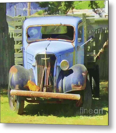 Car Metal Print featuring the photograph Old Soul #1 by Joyce Creswell