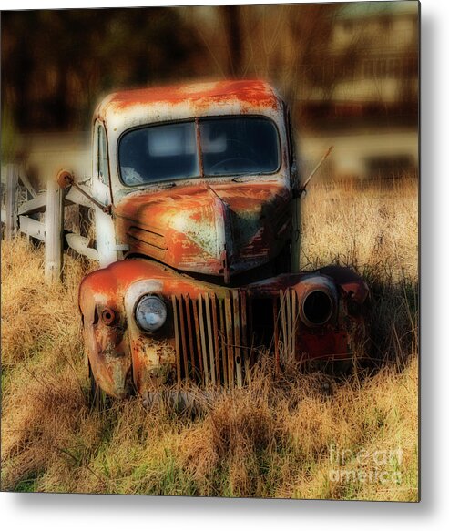 Auto Metal Print featuring the photograph Oldie by Jim Hatch