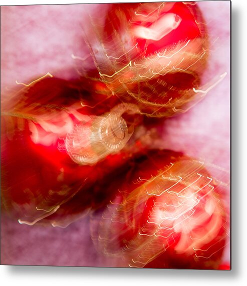 Ornament Metal Print featuring the photograph Ornament Abstract 4 by Rebecca Cozart