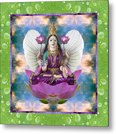 T-shirts Metal Print featuring the photograph Padma Lotus by Bell And Todd