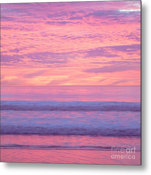 Sunset Metal Print featuring the photograph Painted Sunset by Ana V Ramirez