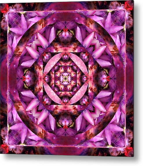Yoga Art Metal Print featuring the photograph Passionata by Bell And Todd