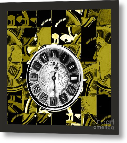 Time Metal Print featuring the photograph Pieces of Time by Karen Lewis