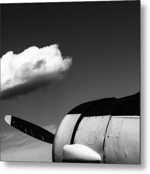 Plane Metal Print featuring the photograph Plane Portrait 3 by Ryan Weddle