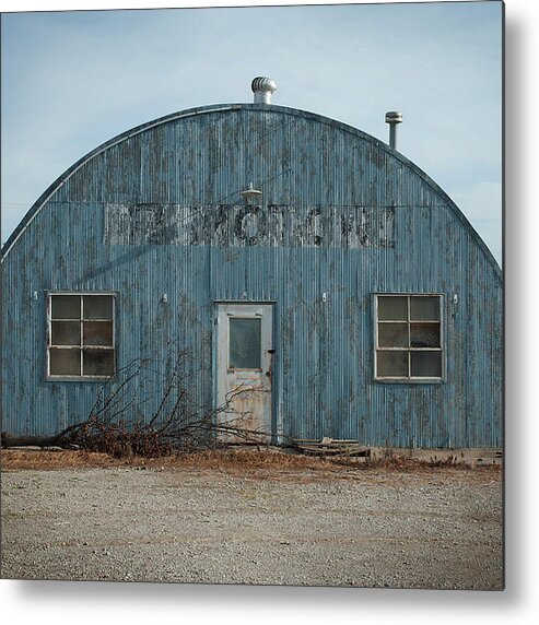 Quonset Metal Print featuring the photograph Quonset Hut by Bud Simpson