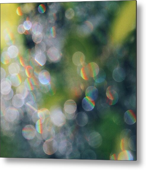 Color Metal Print featuring the photograph Rays Up Close by Olivia Collins