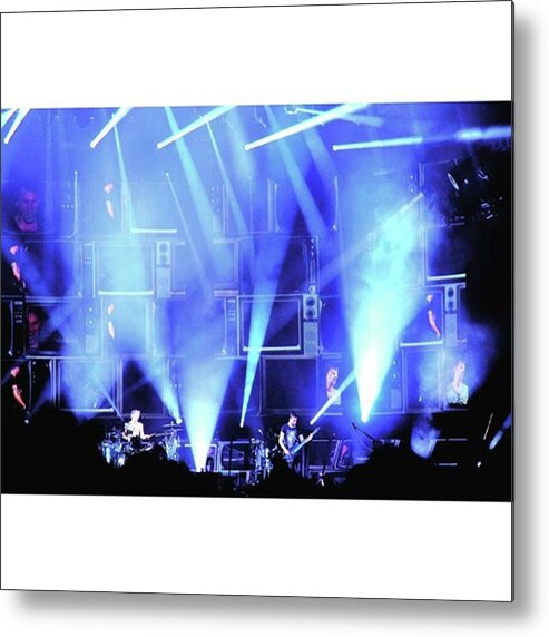 Likesforlikes Metal Print featuring the photograph Remembering Awesome Past #acl Shows & by Andrew Nourse