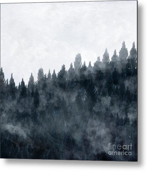 Nature Metal Print featuring the painting Rise by Bri Buckley