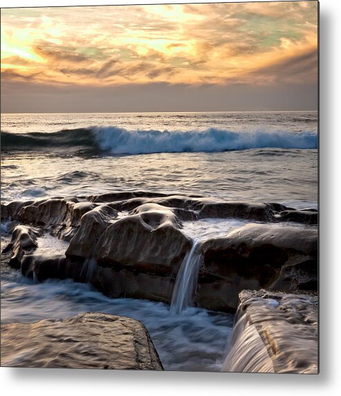 Sea Metal Print featuring the photograph Runneth Over by Ryan Weddle