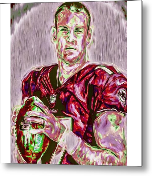 Superbowl Metal Print featuring the photograph #ryantannehill #miami #miamidolphins by David Haskett II