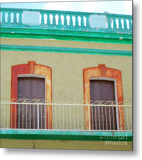 San Jose Del Cabo Metal Print featuring the photograph San Jose Del Cabo Doors 11 by Randall Weidner