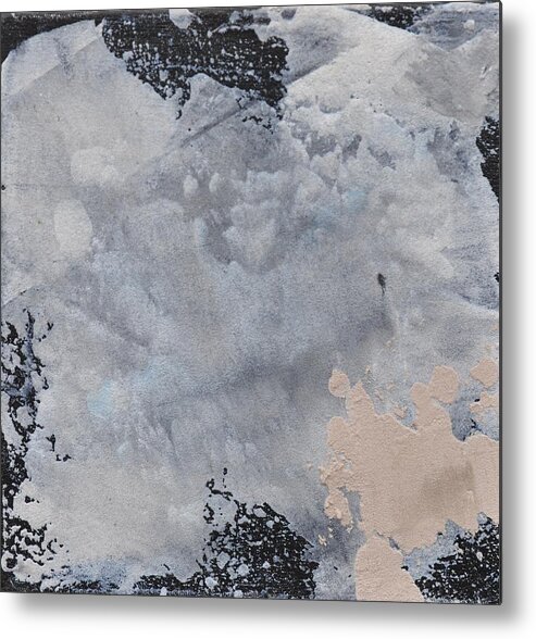 Abstract Metal Print featuring the painting Sand Tile AM214143 by Eduard Meinema