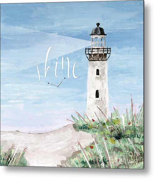 Summer Metal Print featuring the painting Shine by Annie Troe