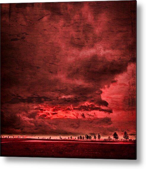 Sky Metal Print featuring the photograph Sky Is Crying by Philippe Sainte-Laudy