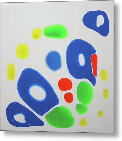 Colorful Metal Print featuring the painting Spring to Mind by Madeleine Arnett