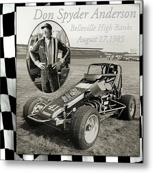 Racing Metal Print featuring the photograph Spyder by John Anderson