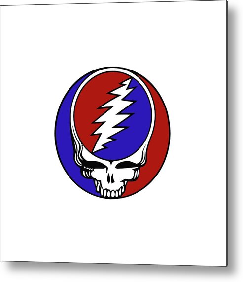 Steal Your Face Metal Print featuring the digital art Steal Your Face by Gd