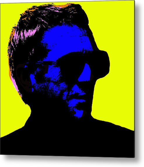 Steve Mcqueen Metal Print featuring the photograph Steve McQueen by Emme Pons