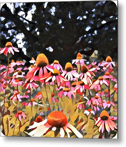 Flowers Metal Print featuring the photograph Sydney Botanical Garden by Unhinged Artistry