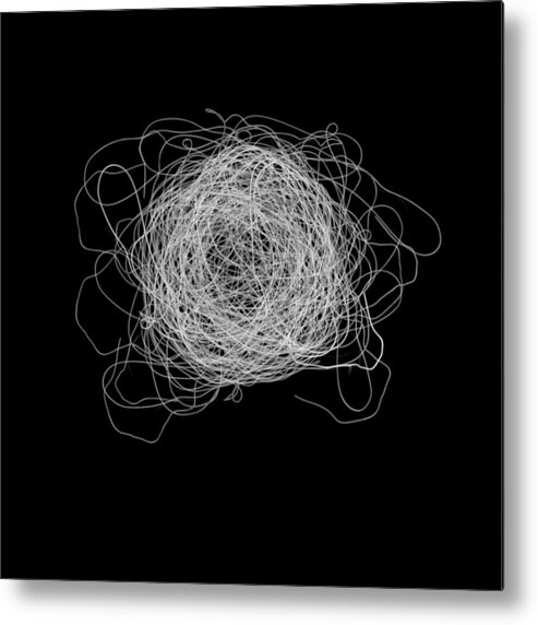 Abstract Photography Metal Print featuring the photograph Tangled and Twisted by Scott Norris
