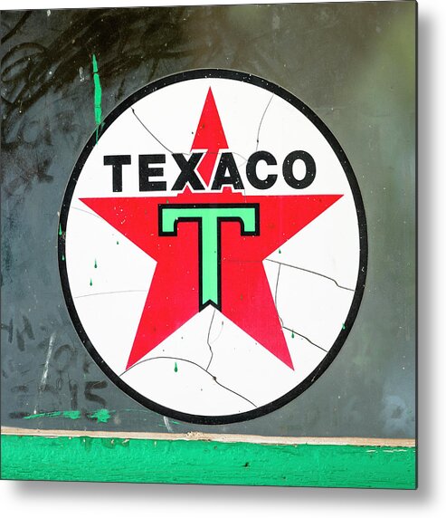 Route 66 Metal Print featuring the photograph Texaco Star - #1 by Stephen Stookey