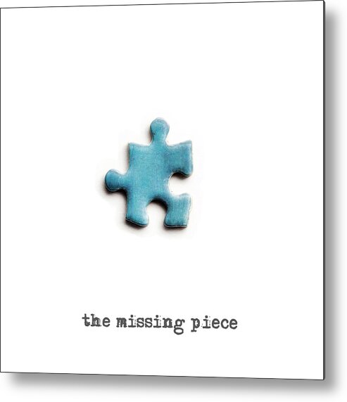 Puzzle Metal Print featuring the photograph The missing piece by Micah Offman