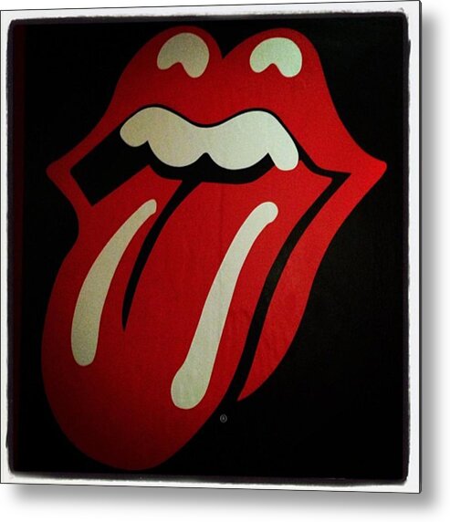 The Stones Metal Print featuring the photograph The Rolling Stones by Stew Lamb