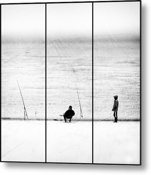 Triptych Metal Print featuring the photograph Things We Never Did by Paulo Abrantes