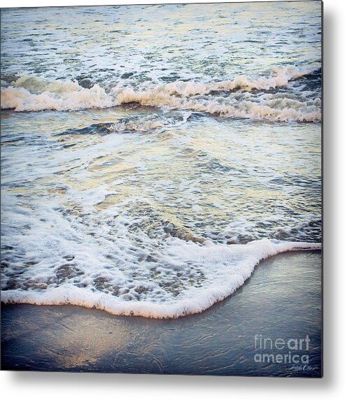Beach Metal Print featuring the photograph Tide Rad Lomo by Linda Olsen