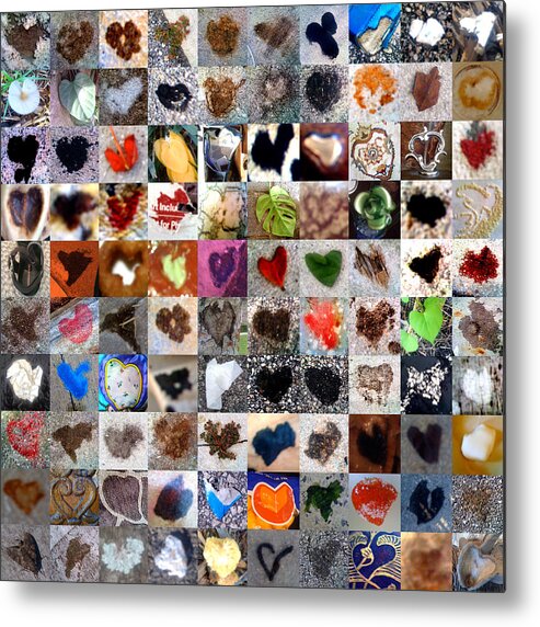 Heart Images Metal Print featuring the photograph Two Hundred Series by Boy Sees Hearts