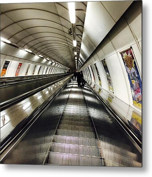 Love Metal Print featuring the photograph Underground In Prague #claeo #clara by Leonard Hartmann