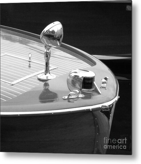Chris Craft Metal Print featuring the photograph C.C. Utility by Neil Zimmerman