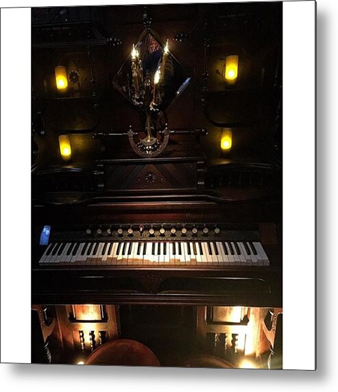 Goth Metal Print featuring the photograph Vital Organ by Aubrey Erickson