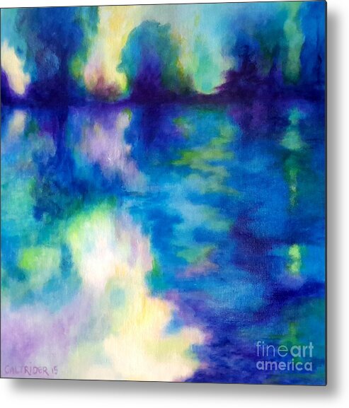 Impressionism Metal Print featuring the painting Where Dreams Reside by Alison Caltrider