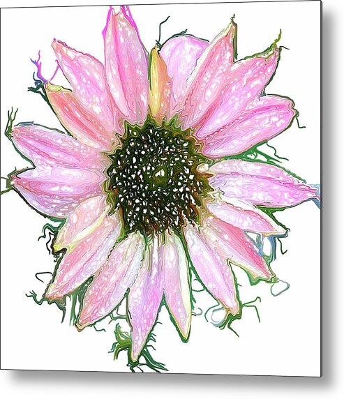  Metal Print featuring the photograph Wild Flower Four by Heidi Smith