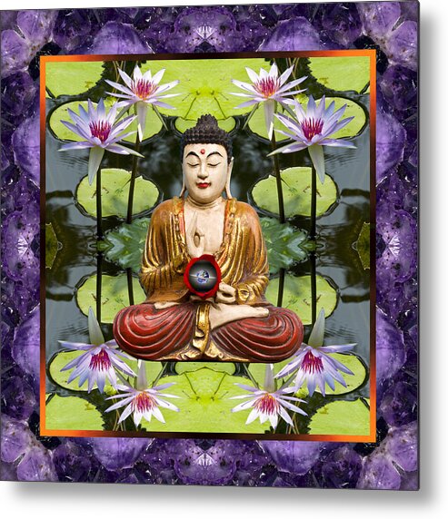 Buddha Metal Print featuring the photograph World Spirit by Bell And Todd