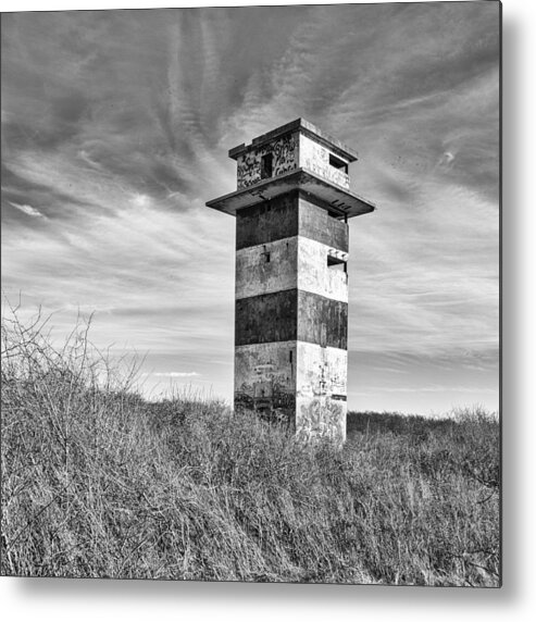 Wwii Metal Print featuring the photograph WWII UBoat Tower by Kate Hannon