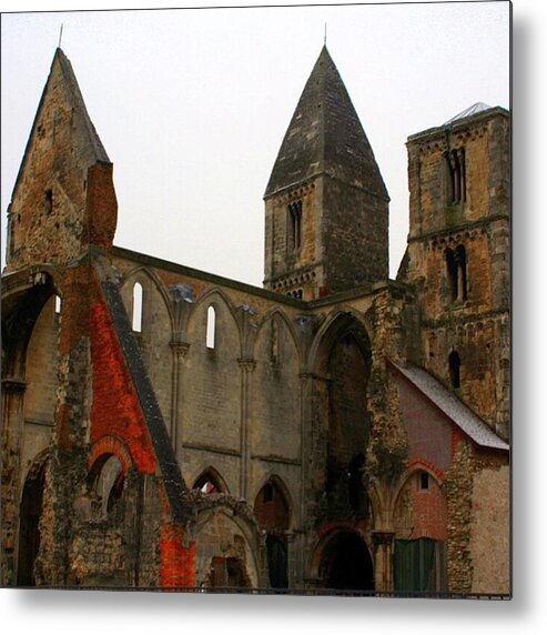 Mik Metal Print featuring the photograph Zsambek #hungary #church #mik #travel by Zin Zin