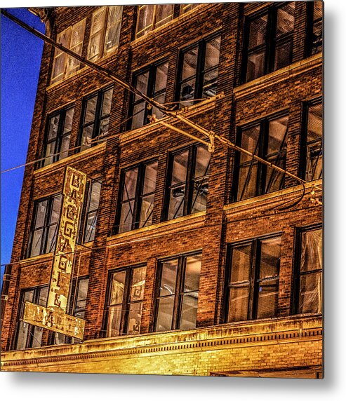 Renovation Metal Print featuring the photograph 072 - Jax Building by David Ralph Johnson