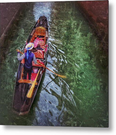  Metal Print featuring the photograph Lonely Gondola #1 by Al Harden