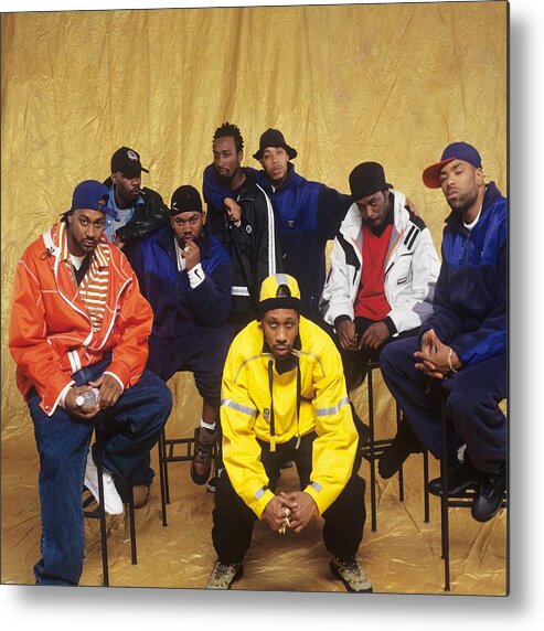 Method Man Metal Print featuring the photograph Wu-tang Clan Portrait Session #1 by Bob Berg