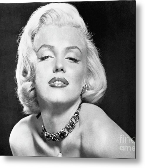 Marilyn Monroe Metal Print featuring the photograph Marilyn Monroe #16 by Bettmann