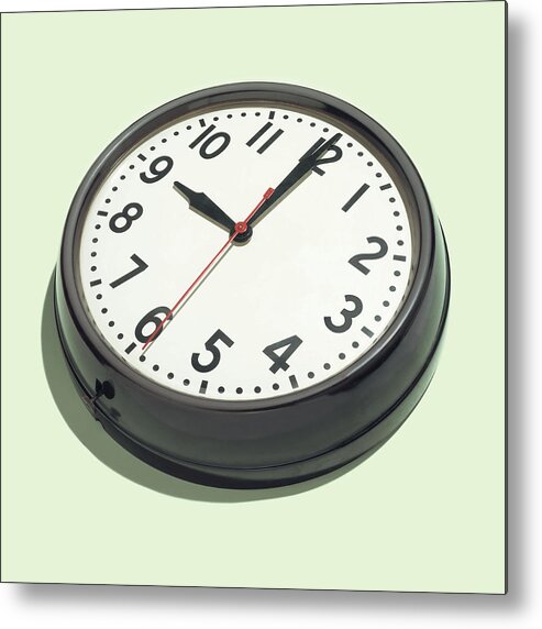 Campy Metal Print featuring the drawing Clock #5 by CSA Images