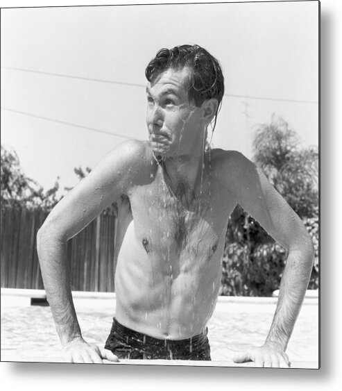 People Metal Print featuring the photograph Johnny Carson #5 by Michael Ochs Archives