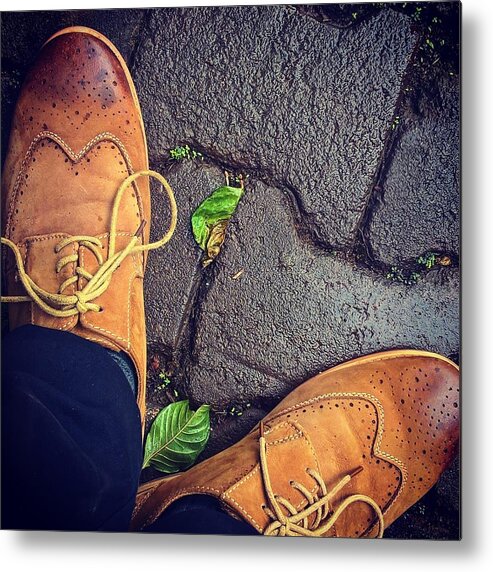 Shoes Metal Print featuring the photograph Afternoon delight by Mark Ddamulira