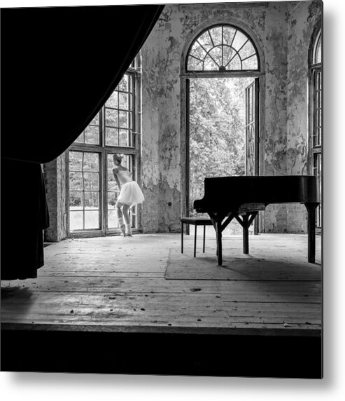 Piano Metal Print featuring the photograph Ballerina II by Stefan Buder