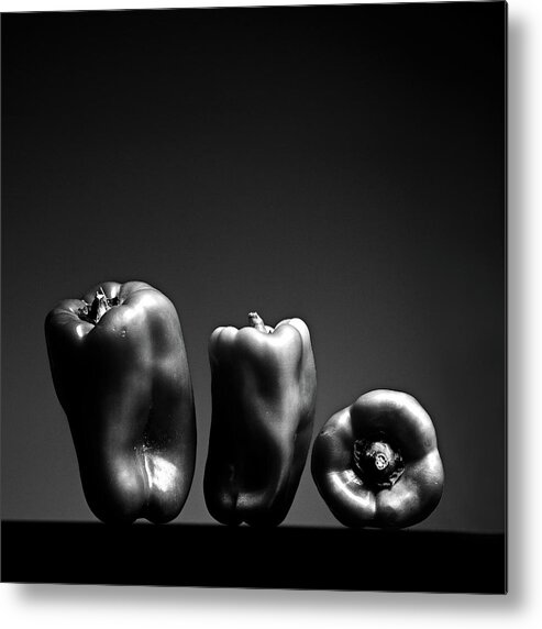 Tranquility Metal Print featuring the photograph Bell Peppers by Eddie O'bryan